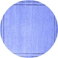 thumbnail image 1 of Ahgly Company Indoor Round Oriental Blue Industrial Area Rugs, 3' Round, 1 of 4