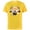 Yellow, variant on Disney Winnie the Pooh & Tigger Hundred Acre Wood Halloween - Short Sleeve Cotton T-Shirt for Adults - Customized-Charcoal Heather