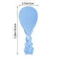 thumbnail image 3 of Oleegame 2PC Stainless Steel Cutlery Set Cute And Creative Rabbit Can Be Vertical Non Stick Rice Spoon Rice Shovel Straw Plastic Rice Spoon Blue, 3 of 9