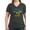 Charcoal, variant on CafePress - I Stand With Ukraine Flag Ukrainian Pride T Shirt - Women's V-Neck Dark T-Shirt