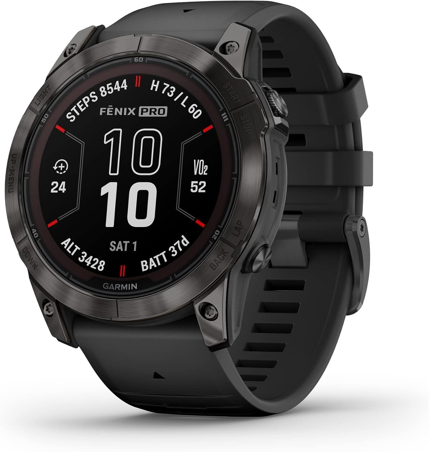 Garmin fenix 7 Pro Sapphire Solar Edition - Carbon Gray DLC Titanium  (51 mm)