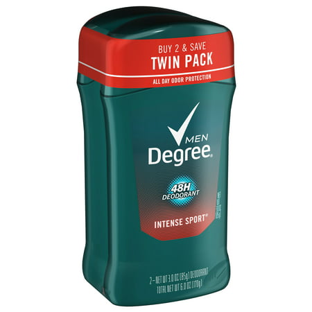 Degree Men Intense Sport 48 Hour Protection Deodorant Stick, 3 oz 2 (Best 3 Year Degrees)