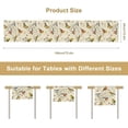 thumbnail image 2 of Flower Birds Table Runner Nature Themed Winter Birds on Branches,Watercolor Pine Tree Tabletop Setting Decor for Party Dining Room Kitchen Decoration 13x72 Inch, 2 of 6