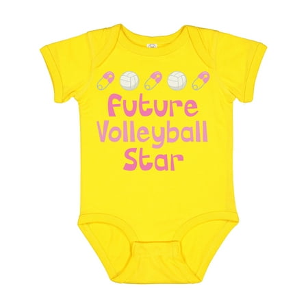 

Inktastic Future Volleyball Star Girls Girls Baby Bodysuit