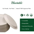 thumbnail image 5 of Paper Bowls Disposable 12 oz. , Compostable Bagasse Bowl [400 Pack] Bulk Case, Made from 100% Sugarcane, Biodegradable, 5 of 5