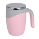thumbnail image 5 of Vasos mezcladores automáticos, taza de café portátil para bebidas proteicas, mezclador eléctrico automático rosa con cable, 5 of 9