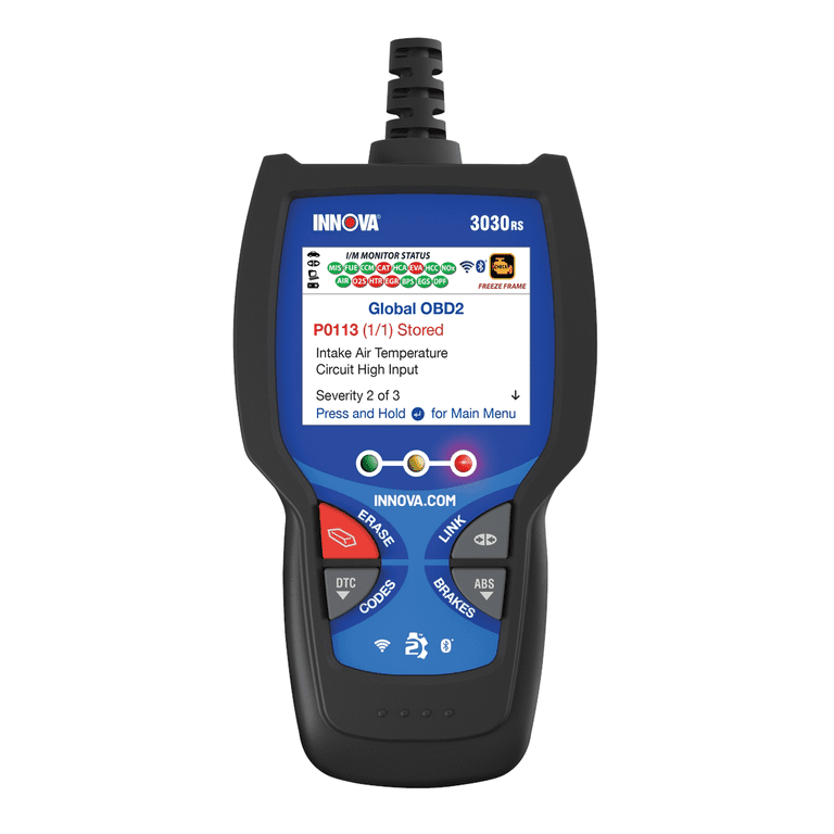 Innova 3030RS OBD-II Auto Car Scan Tool, ABS & Check Engine Light