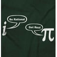 thumbnail image 2 of Rational Real Pi Pie Number Math Nerd Zip Up Hoodie Men's Women's Brisco Brands 3X, 2 of 6