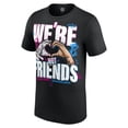 thumbnail image 2 of Men's Black Alexa Bliss & Charlotte Flair Allies of Convenience T-Shirt, 2 of 3