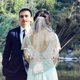 thumbnail image 2 of FELTECHELECTR Velo de novia de 1 nivel Velo de novia para novia Velo de novia floral Velo de novia para novia, 2 of 7