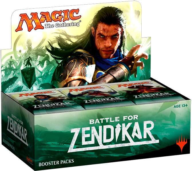 Magic: The Gathering 36 Packs Chinese Battle for Zendikar Booster Box