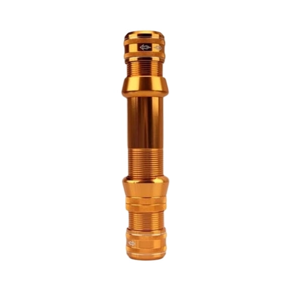 Aluminum Quick-Lock Reel Seat Adapter Fits 12-26mm Rods for Freshwater Saltwater Tackle Size 28 Gold