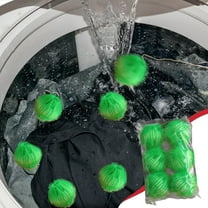 Horivan Reusable Laundry Hair Remover Balls 6PCS Anti Washing Machine Lint Catcher Pet Hair Removal Tool Dryer Balls for Clothing Cleaning Lint Traps for Efficient Laundry Care