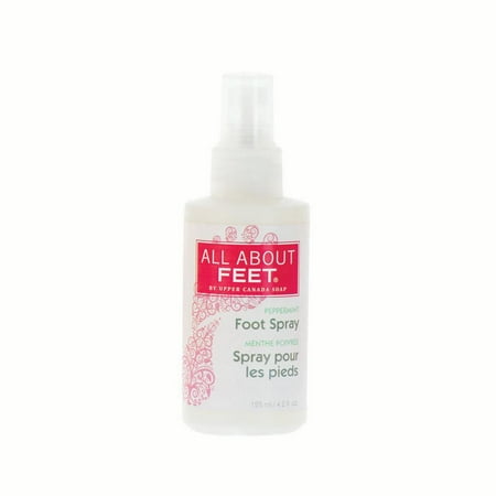 All About Feet Foot Spray, Peppermint, 4.2 Fl Oz