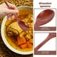 thumbnail image 5 of 5 cucharas de sopa de madera, cucharas para comer, cucharas para mezclar y remover, cucharas de mango largo, 5 of 7