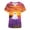 Z9-Multicolor-scrub tops for women, variant on Qzwdhjm Halloween Scrub Top for Women V Neck Short Sleeve Witch Printed Scrubs Soft Comfy Plus Size Halloween Medical Uniform