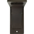 thumbnail image 3 of Ekena Millwork 3"W x 6"D x 6"H Morris Steel Bracket, Hammered Dark Bronze, 3 of 11