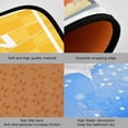 thumbnail image 3 of SKYSONIC Funny Dog Maple Leaf Kitchen Rugs Set of 2, Hello Autumn Floor Runner Area Rug Washable Carpet Mat Perfect for Living Room Bedroom Entryway, 3 of 7