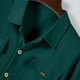 thumbnail image 4 of pstuiky camisas de manga larga para hombre, Cárdigan con capucha y botones de manga larga con bolsillos dobles informales de color liso para hombre Tops casuales para hombres l, 4 of 7