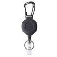 thumbnail image 1 of 1pc Heavy Duty Retractable Badge Reel Keychain Strap Tactical ID Badge Reel Strap Steel Retractable Rope Keychain, 1 of 6