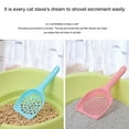 thumbnail image 4 of CUITING Cat Litter Scoop With Deep Scoop Non Stick Scoop Designed For Cat Master Super Strong Handle Cat Waste Container Cat Travel Critter Litter Small Animal Litter Scoop Away Kitty Hol, 4 of 5
