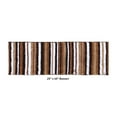thumbnail image 3 of Better Trends 20" x 60" Bathroom Runner Mat, 100% Polyester Non-Slip Bath Rug, Water Absorbent, Machine Washable Griffie Collection - Brown, 3 of 8