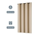thumbnail image 2 of Set 2 Cortinas Home Creations Blackout color Beige, 2 of 3