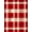 Red White, Pattern 12, variant on ODIKA 8'x10' Washable Area Rug Non-Shedding, Easy Care, Tartan Grid Motif Border Welcome Lettering Farmhouse Gingham Plaid Flowing for King Size Bedroom Under Bed, Master Suite
