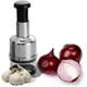 thumbnail image 1 of Picadora manual de alimentos, picadora manual de cebolla de acero inoxidable, picadora manual para verduras, cortadora de verduras, cebolla, ajo, nueces, picadora para cebolla, 1 of 5