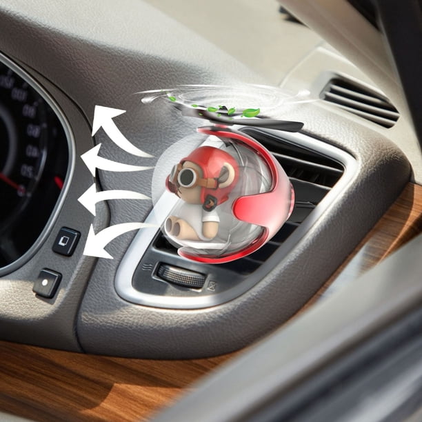 Ambientador de aromaterapia para coche volador | Clip para la ventilación del coche | Fragancia duradera | Difusor de aromas para coche con estilo | Regalo perfecto para conductores y aficionados a
