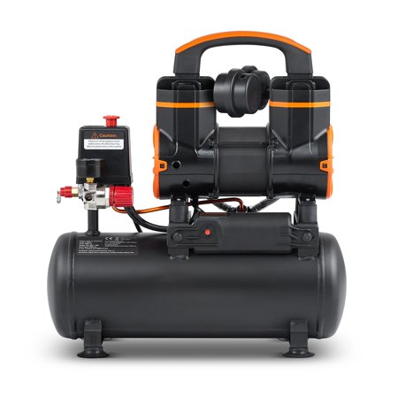 Air Compressor 2.1 Gallon 1.2 HP 900W 2.2 CFM@ 90PSI Oil Free Max.116PSI