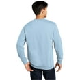 thumbnail image 2 of District V.I.T.Fleece Crew DT6104 - 3XL Ice Blue, 2 of 4
