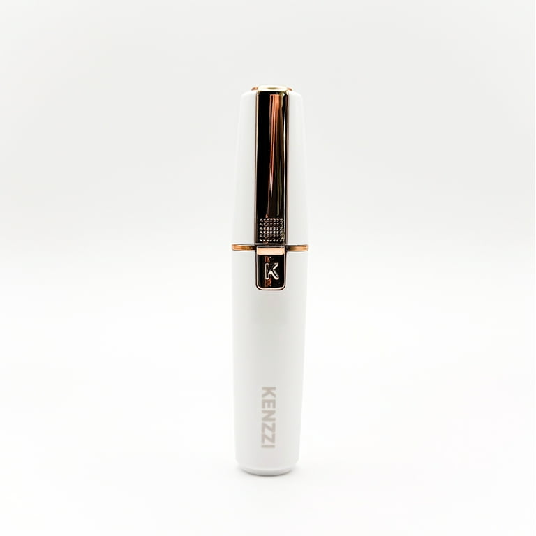 KENZZI 2-in-1 Rechargeable Facial Hair Remover and Eyebrow Shaver