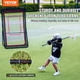 thumbnail image 2 of Vevor ZQGQFDWPEWK4Z1E00V0 4 x 7 ft. Lacrosse Rebounder for Volleyball Bounce Back Net Backyard with Target, 2 of 10