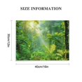 thumbnail image 3 of ARISTURING  Canvas Wall Art Picture Tropical Rain Forest Print On Canvas Giclee Artwork Green Home Office Decorations Wall Decor Ready to Hang  16x12in, 3 of 6