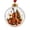 R, variant on Clear Christmas Ball Ornament Musical Instrument Mini Winter Scene Glowing LED Hanging Bauble Festive Holiday Keepsake Decoration Gift for Xmas Tree Home Party