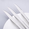 thumbnail image 3 of Lishi Ensemble de Couteaux à Dîner en Acier Inoxydable - 6 Pcs Finition Miroir, Robuste et Lavable au Lave-Vaisselle, 3 of 5