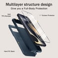 thumbnail image 5 of KOMI for Google Pixel 9/9 Pro Case with 1 Screen Protector, Built-in Slide Camera Cover, Military Grade Drop Protection, Heavy Duty Rugged Shockproof Protective Phone Cover, Blue, 5 of 5