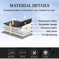 thumbnail image 4 of Fundas para Asientos Delanteros Coverado D191 Cuero de Napa Universal 2 Piezas, 4 of 5