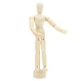 thumbnail image 3 of Drawing?Mannequin, Wooden?Mannequin Human Body Proportions For Artist For Sketching For Painting 5.5in(14cm), 3 of 8
