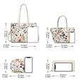 thumbnail image 4 of Set de bolsos Lovematch bolso de mano de piel sintética para mujer, 4 of 6