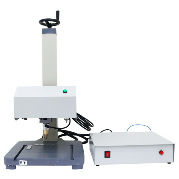 EQCOTWEA Pneumatic Marking Machine Metal Engraving Machine Metal Tag Marking Machine 1711 Type 110V