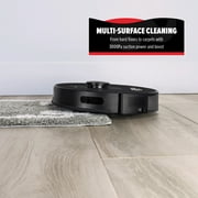 Dirt Devil Robot Vacuum for Carpet and Tile Floors with LIDAR Navigation, Wi-Fi-enabled App, 110 Minute Run-Time for Daily Cleaning, Model #EV3420