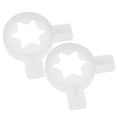 thumbnail image 4 of 2Pcs Ice Cream Nozzle Tips Replacement Ice Cream Maker Parts Homemade Ice Cream Maker Molds Ice Cream Machine Fittings For Ice Cream Maker Attachment, 4 of 4