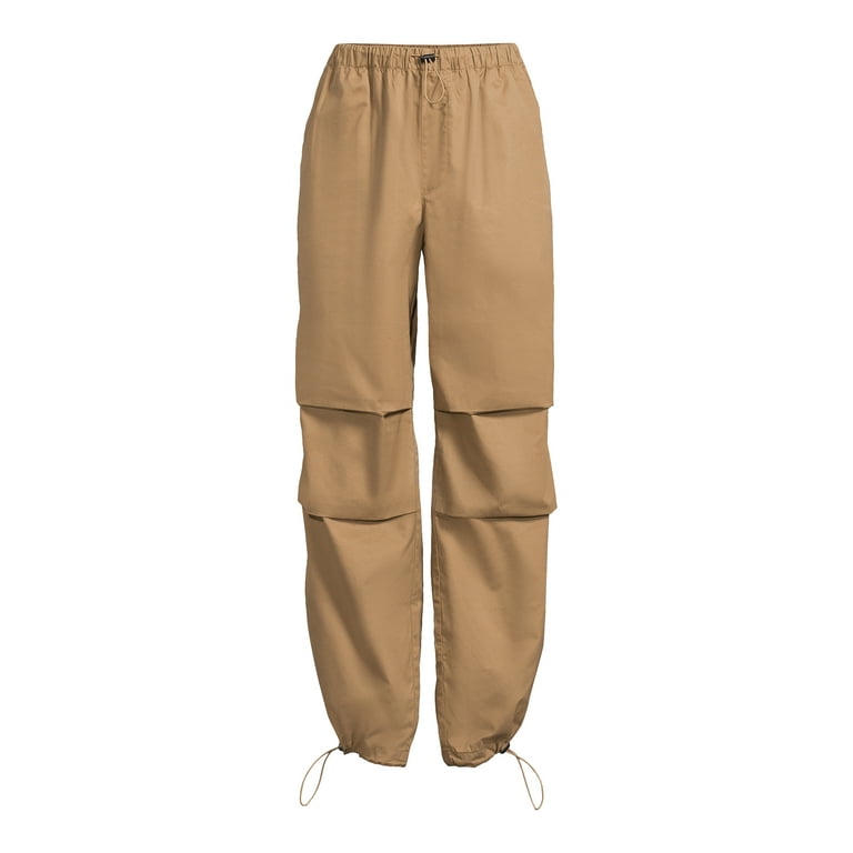 No Boundaries Juniors Parachute Pants, 30” Inseam, Sizes XS No Boundaries Juniors Parachute Pants, 30” Inseam, Sizes XS