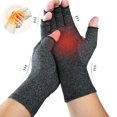 thumbnail image 1 of Coofit Compression Gloves Breathable Soreness Relief Heat Hand Gloves Fingerless Gloves, 1 of 10
