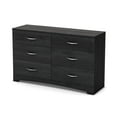 thumbnail image 2 of South Shore Step One 6-Drawer Dresser for Adult, in Gray Oak, 2 of 12