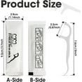 thumbnail image 3 of 600 Count Dental Floss Bulk, Individually Wrapped Floss Picks, Toothpicks Flossers for Adults, Ideal Travel Flossers for Deep Cleaning, 3 of 4