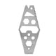 thumbnail image 3 of Advancent Llave de cadena multifuncional para exteriores de acero inoxidable, destornillador hexagonal, cortador de sierra, regla, Kits de desorden para acampar, 3 of 6