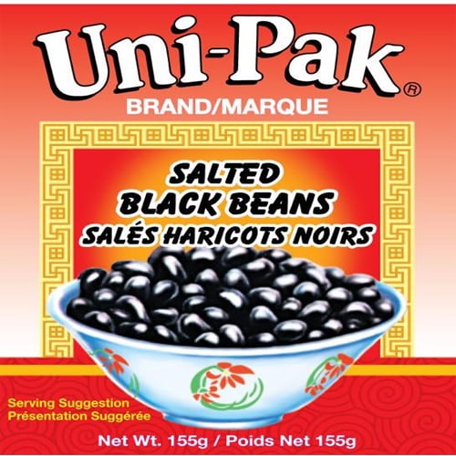 Uni-Pak Salted Black Beans, 155g